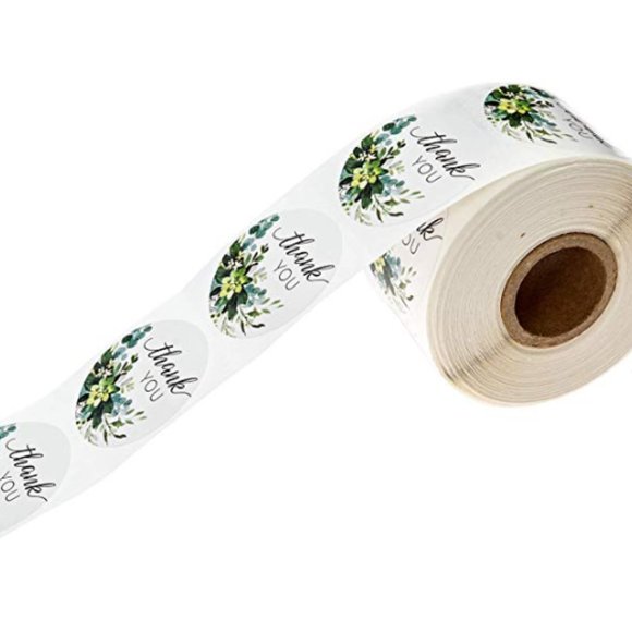 Thank you Stickers, Greenery Floral - Picture 7 of 8